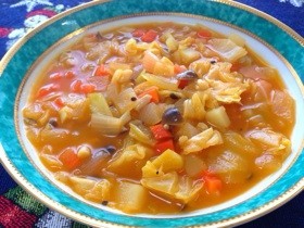 簡単ミネストローネ☆トマト缶なしでも美味